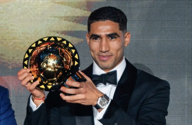 Achraf Hakimi and Ghizlane Chebbak Named Africa’s Best at 2025 CAF Awards in Rabat