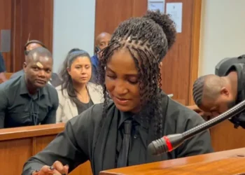 Duduzile Zuma-Sambudla appears before the Durban High Court on corruption and terrorism charges on 10 November 2025.